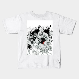 news buzz white house monster Kids T-Shirt